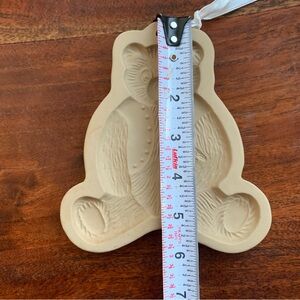 Brown Bag Cookie Art Bear Pressed Baking Rustic Western County Folk Americana